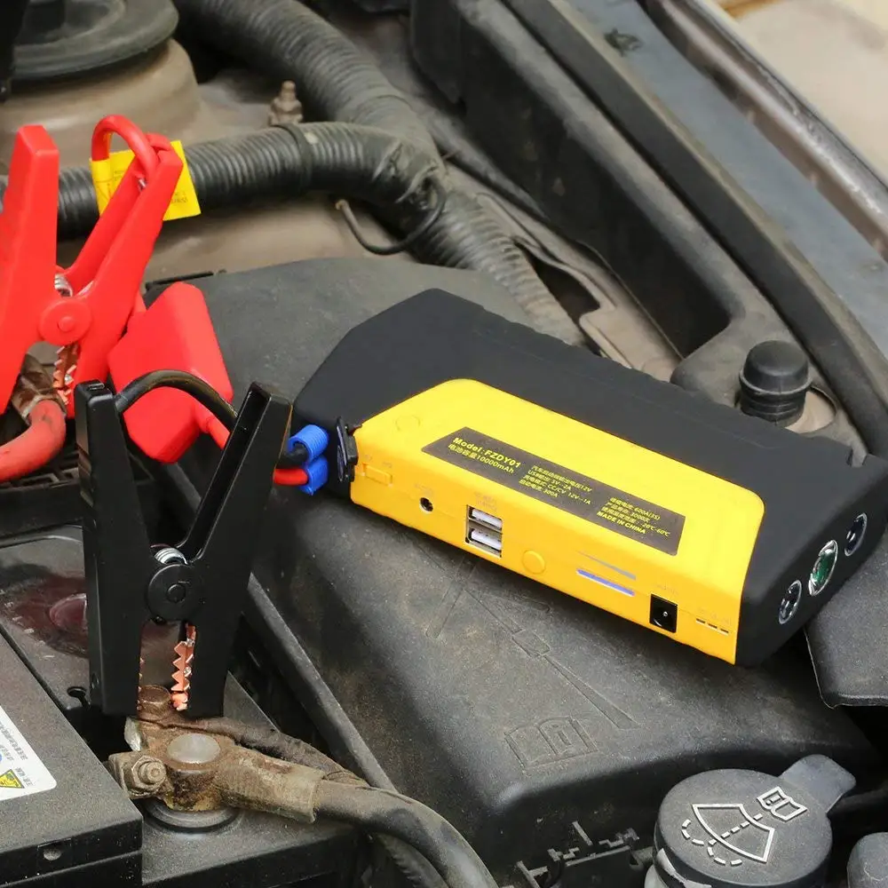 Emergencia Arrancador-Cargador Bateria + Inflador de Neumáticos 🚗