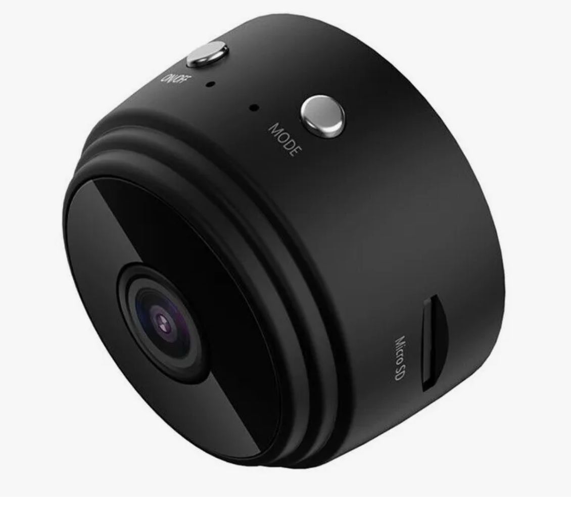Pack 2 Mini cámara Smart Home , vigilancia remota WiFi HD y monitoreo inalámbrico